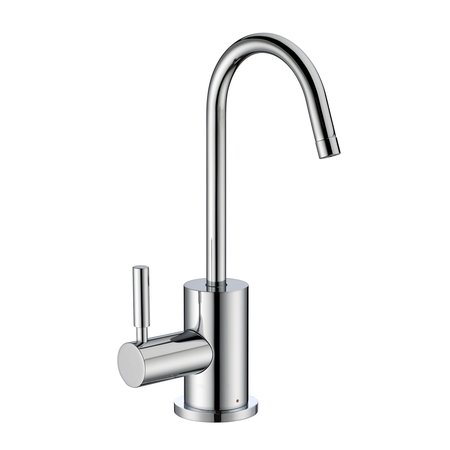 WHITEHAUS Point Of Use Instant Hot Water Faucet W/ Contemporary Spout And Self C WHFH-H1010-C